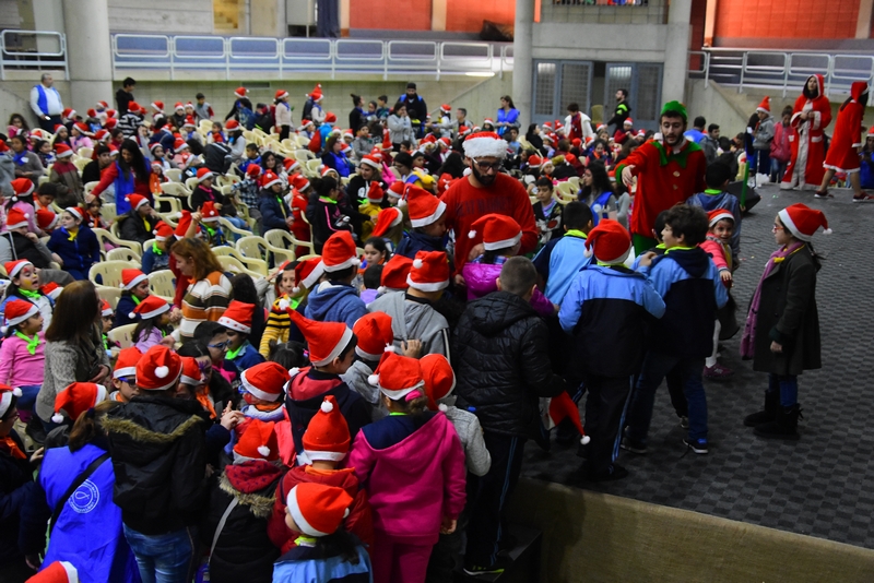 Saint Vincent de paul celebrating Christmas at Jesus & Mary school